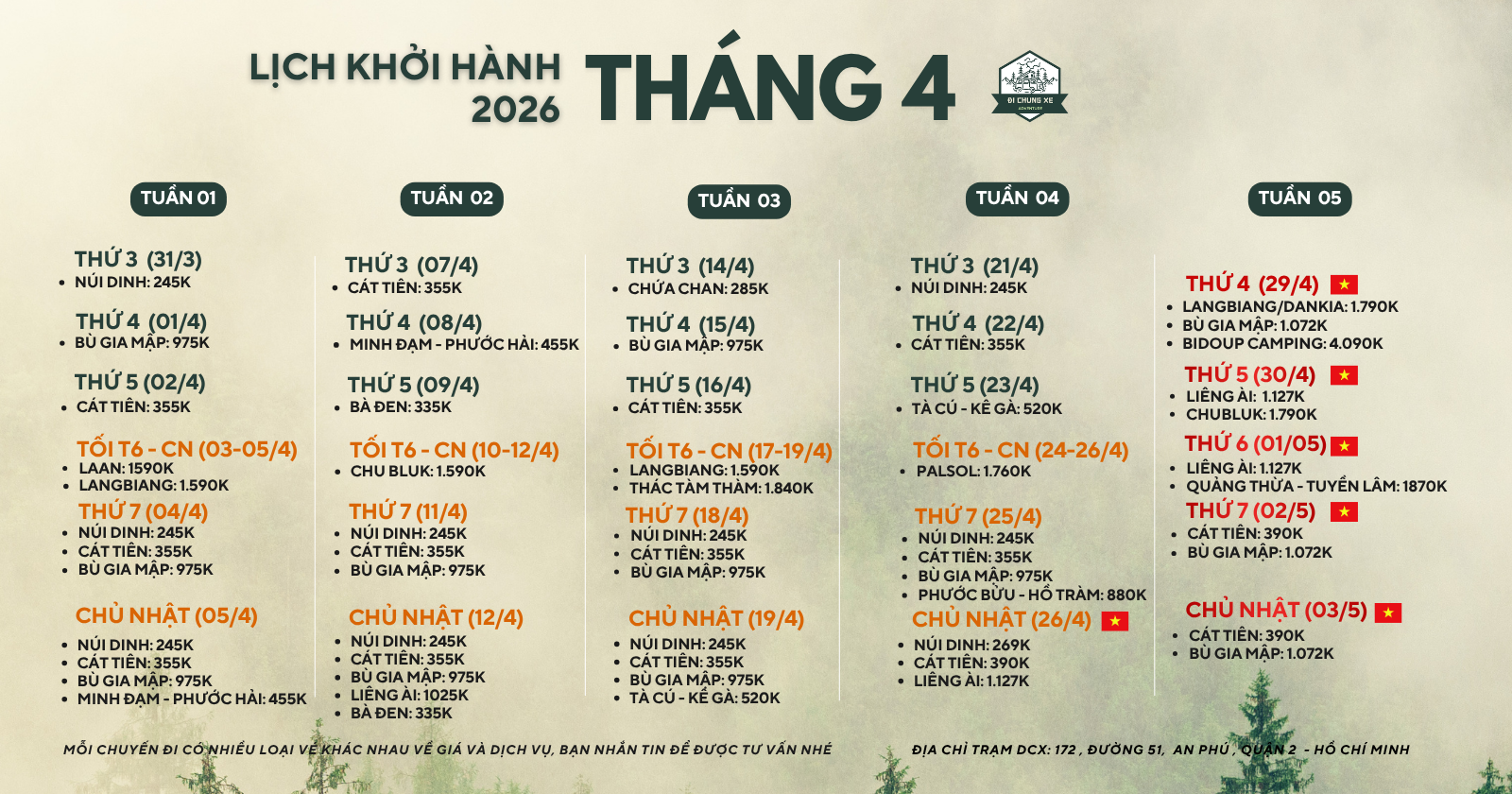 Tháng 4