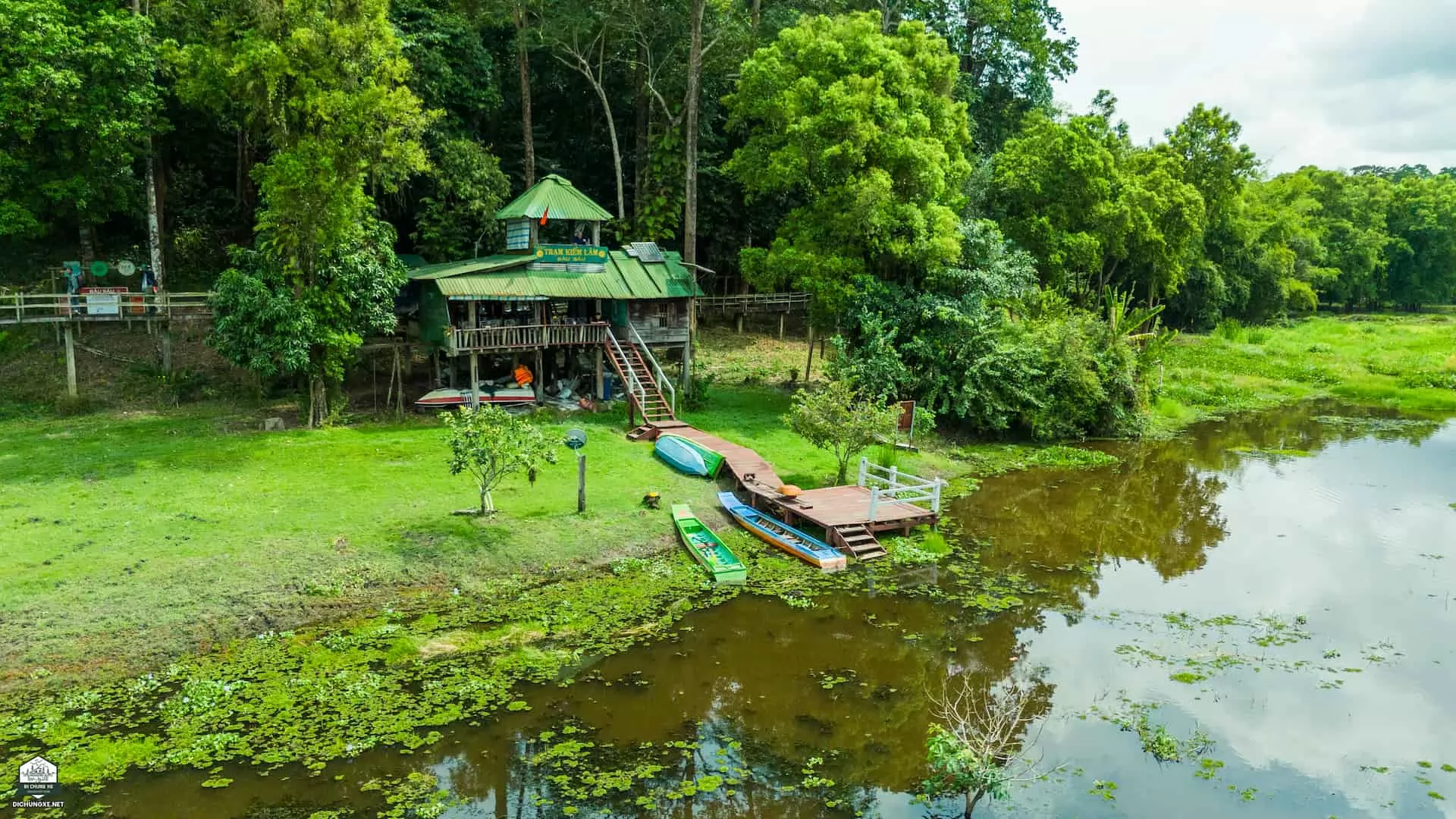 Bàu Sấu - Khu Ramsar ngập nước (VQG Cát Tiên)